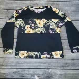 Fila Anna Sui Hawaiian Sweatshirt Size Large
